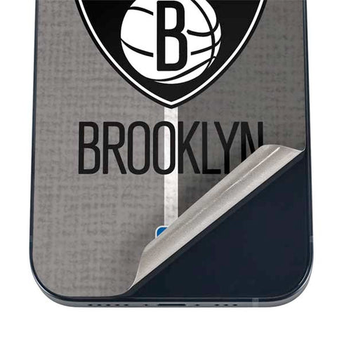 NBA Brooklyn Nets Canvas iPhone 12 Mini Skin