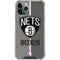NBA Brooklyn Nets Canvas iPhone 12 Pro Clear Case