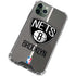 NBA Brooklyn Nets Canvas iPhone 12 Pro Clear Case