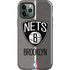 NBA Brooklyn Nets Canvas iPhone 12 Pro Impact Case