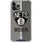 NBA Brooklyn Nets Canvas iPhone 12 Pro Max Clear Case