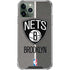 NBA Brooklyn Nets Canvas iPhone 12 Pro Max Clear Case