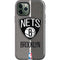 NBA Brooklyn Nets Canvas iPhone 12 Pro Max Impact Case