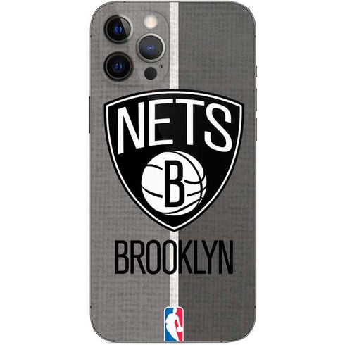 NBA Brooklyn Nets Canvas iPhone 12 Pro Max Skin