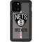 NBA Brooklyn Nets Canvas iPhone 12 Pro Max Waterproof Case