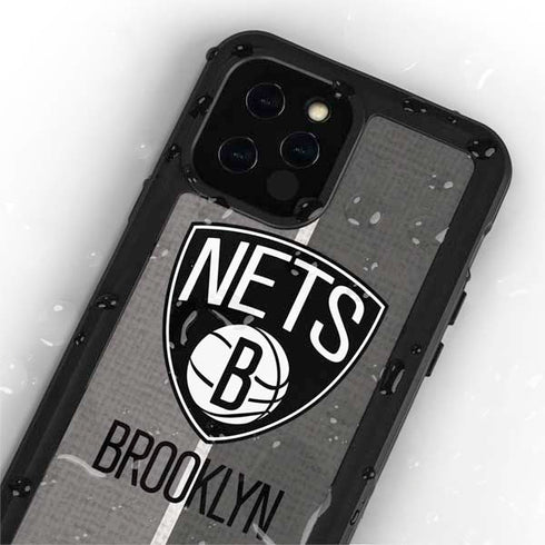 NBA Brooklyn Nets Canvas iPhone 12 Pro Waterproof Case