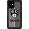 NBA Brooklyn Nets Canvas iPhone 12 Waterproof Case