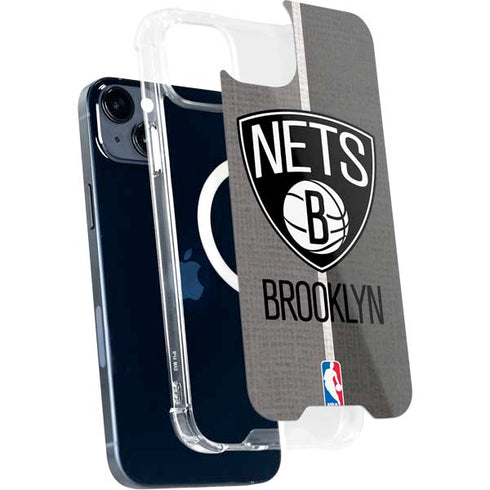 NBA Brooklyn Nets Canvas iPhone 13 MagSafe Case