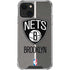 NBA Brooklyn Nets Canvas iPhone 13 Mini Clear Case