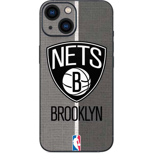 NBA Brooklyn Nets Canvas iPhone 13 Mini Skin