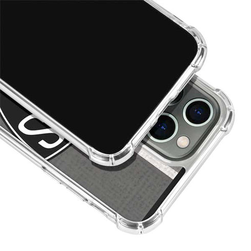 NBA Brooklyn Nets Canvas iPhone 13 Pro Clear Case