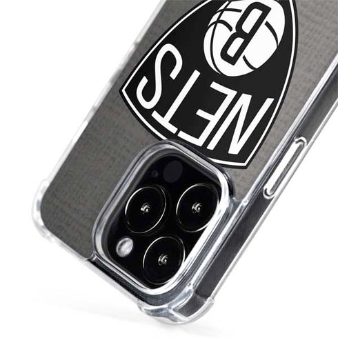 NBA Brooklyn Nets Canvas iPhone 13 Pro MagSafe Case