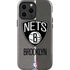 NBA Brooklyn Nets Canvas iPhone 13 Pro Max Impact Case
