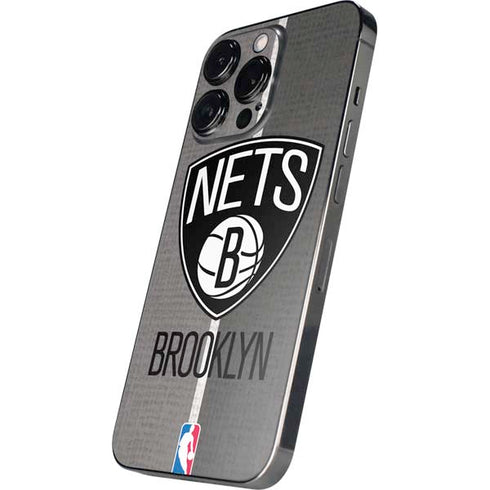 NBA Brooklyn Nets Canvas iPhone 13 Pro Max Skin