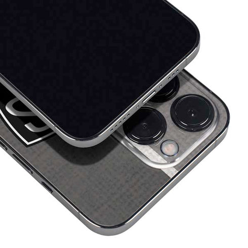 NBA Brooklyn Nets Canvas iPhone 13 Pro Max Skin