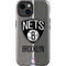 NBA Brooklyn Nets Canvas iPhone 14 Plus Impact Case