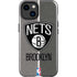 NBA Brooklyn Nets Canvas iPhone 15 Plus Impact Case