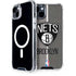 NBA Brooklyn Nets Canvas iPhone 15 Plus MagSafe Case