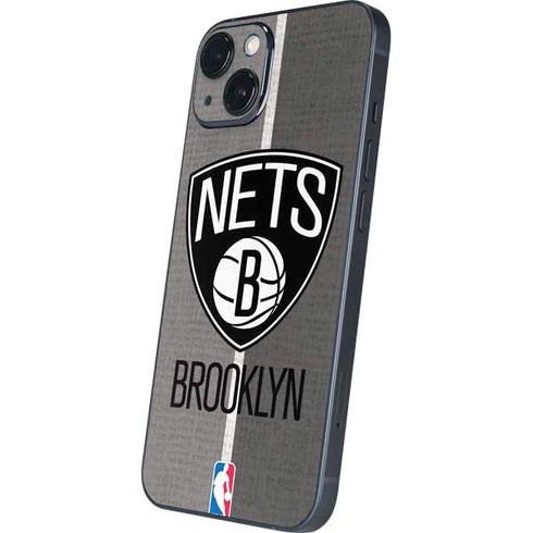 NBA Brooklyn Nets Canvas iPhone 14 Plus Skin