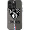 NBA Brooklyn Nets Canvas iPhone 14 Pro Impact Case
