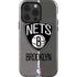 NBA Brooklyn Nets Canvas iPhone 14 Pro Impact Case