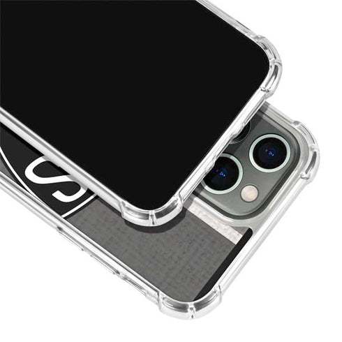 NBA Brooklyn Nets Canvas iPhone 15 Pro Max Clear Case
