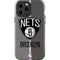 NBA Brooklyn Nets Canvas iPhone 15 Pro Max Impact Case