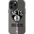 NBA Brooklyn Nets Canvas iPhone 15 Pro Max Impact Case