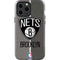 NBA Brooklyn Nets Canvas iPhone 14 Pro Max Impact Case