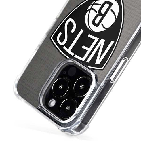 NBA Brooklyn Nets Canvas iPhone 14 Pro Max MagSafe Case