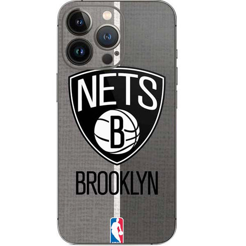 NBA Brooklyn Nets Canvas iPhone 14 Pro Skin