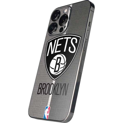 NBA Brooklyn Nets Canvas iPhone 14 Pro Skin