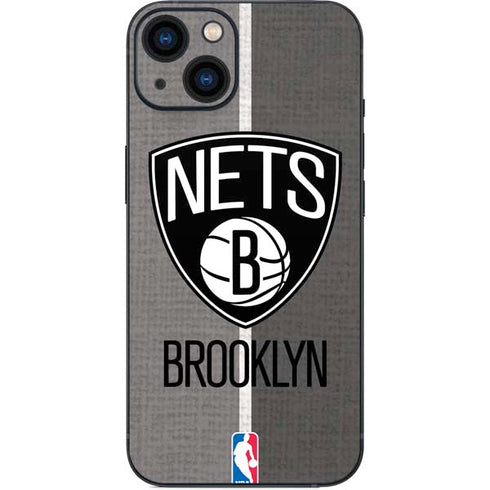NBA Brooklyn Nets Canvas iPhone 14 Skin
