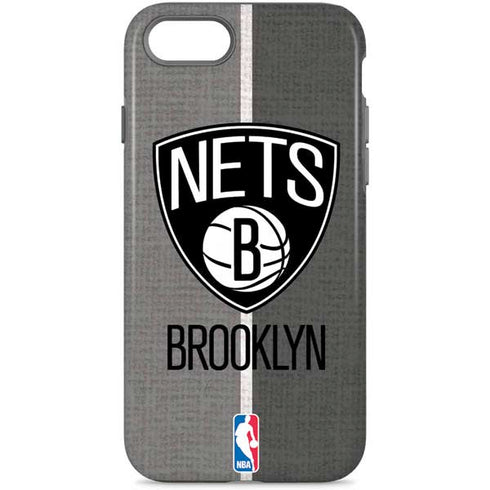 NBA Brooklyn Nets Canvas iPhone 8 Pro Case