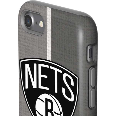 NBA Brooklyn Nets Canvas iPhone SE (2nd & 3rd Gen) Pro Case