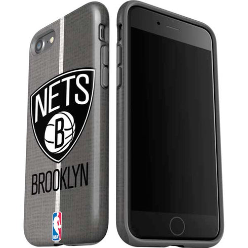 NBA Brooklyn Nets Canvas iPhone SE (2nd & 3rd Gen) Pro Case