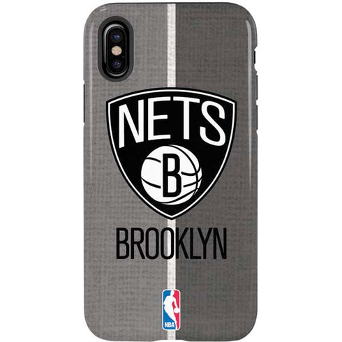 NBA Brooklyn Nets Canvas iPhone XS Pro Case