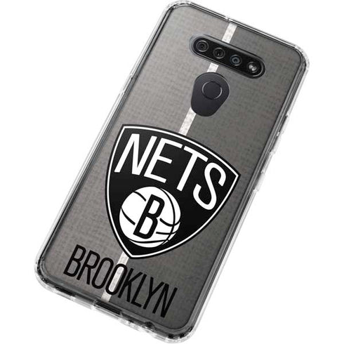 NBA Brooklyn Nets Canvas LG K51/Q51 Clear Case