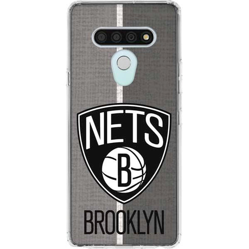 NBA Brooklyn Nets Canvas LG Stylo 6 Clear Case