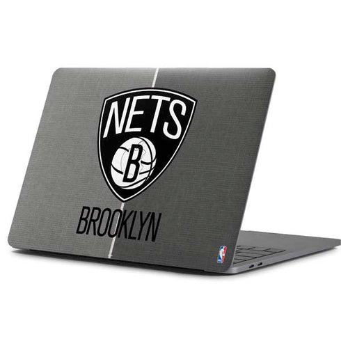 NBA Brooklyn Nets Canvas Apple MacBook Pro 13-inch Skin