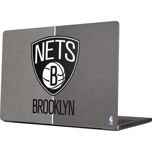 NBA Brooklyn Nets Canvas MacBook Pro 14in (2021-24) Skin