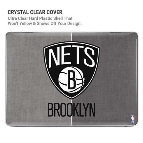 NBA Brooklyn Nets Canvas MacBook Pro 16in (2021-25) Case plus Skin