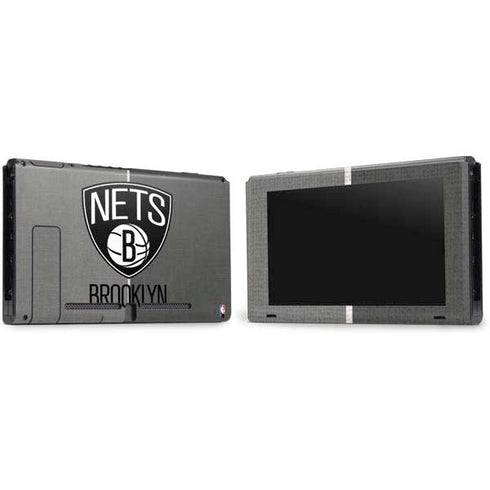NBA Brooklyn Nets Canvas Nintendo Switch Bundle Skin