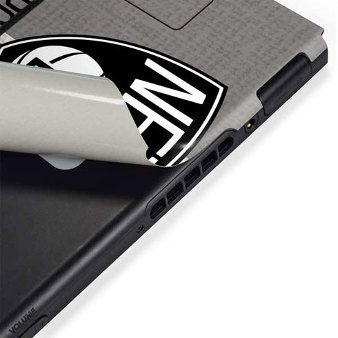 NBA Brooklyn Nets Canvas Nintendo Switch Bundle Skin