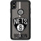 NBA Brooklyn Nets Canvas Otterbox Commuter iPhone Skin