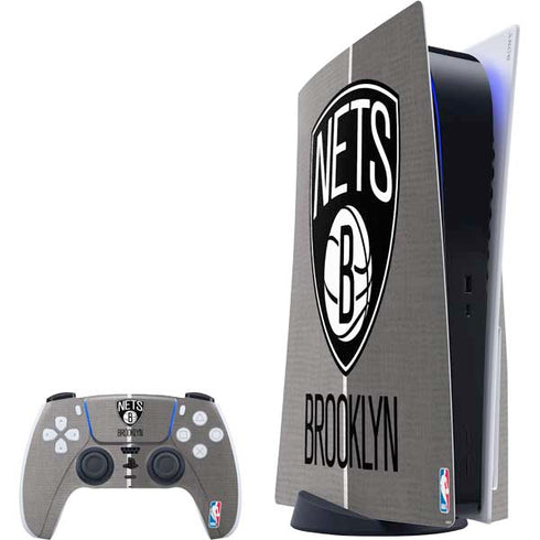 NBA Brooklyn Nets Canvas PS5 Bundle Skin