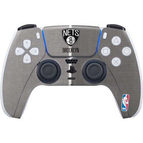 NBA Brooklyn Nets Canvas PS5 Controller Skin