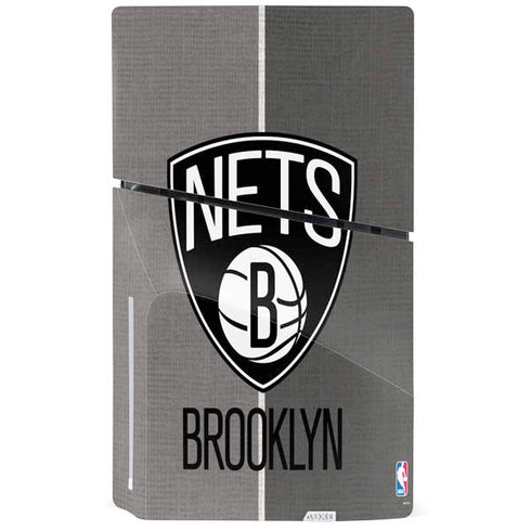 NBA Brooklyn Nets Canvas PS5 Slim Disk Bundle Skin