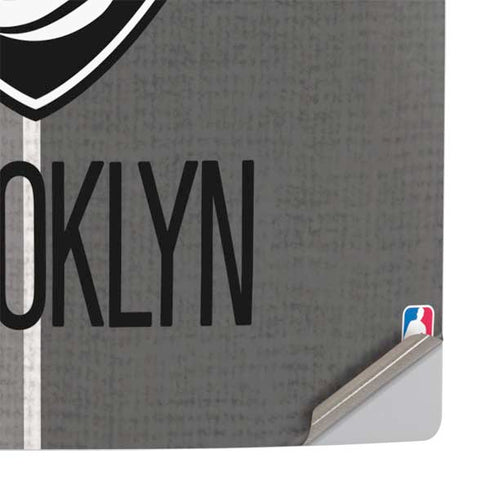 NBA Brooklyn Nets Canvas PS5 Slim Disk Console Skin