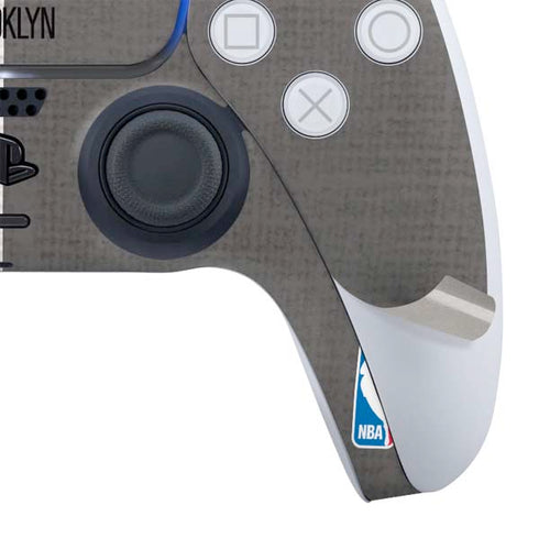 NBA Brooklyn Nets Canvas PS5 Slim Digital Edition Bundle Skin